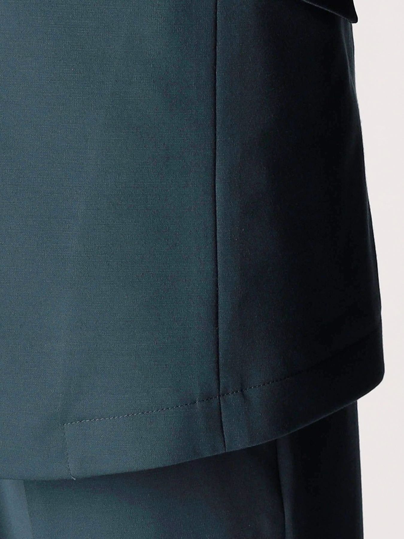 スムースジャージ2Bジャケット / ブラック 【NICOLE CLUB FOR MEN】