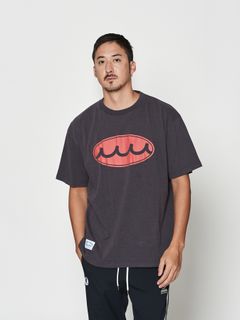 【予約品 10月9日(木) 締切】muta Aging Circle Logo Tee / Tシャツ / ネイビー【Acanthus × muta MARINE】