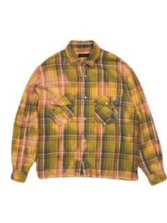 【予約品 8月23日(日) 締切】CO CHECK SHIRT / ベージュ