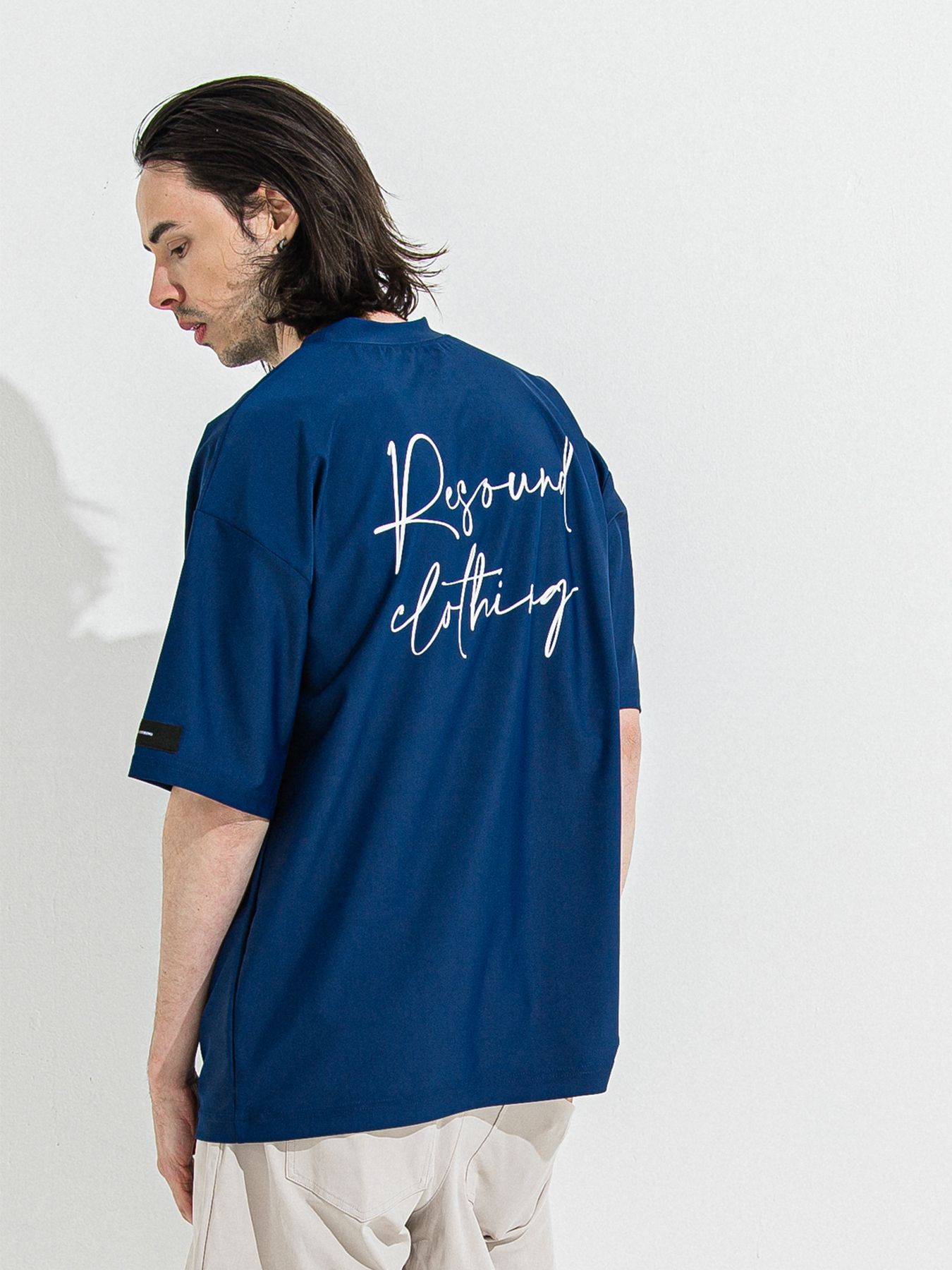 【予約品 】ID RASH OVER T / ラッシュガード IDオーバーサイズTシャツ / ネイビー