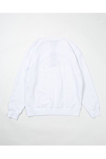 【JAPAN LIMITED】 EAGLE BOY CREWNECK SWEAT / WHITE/GOLD 【BOY LONDON】