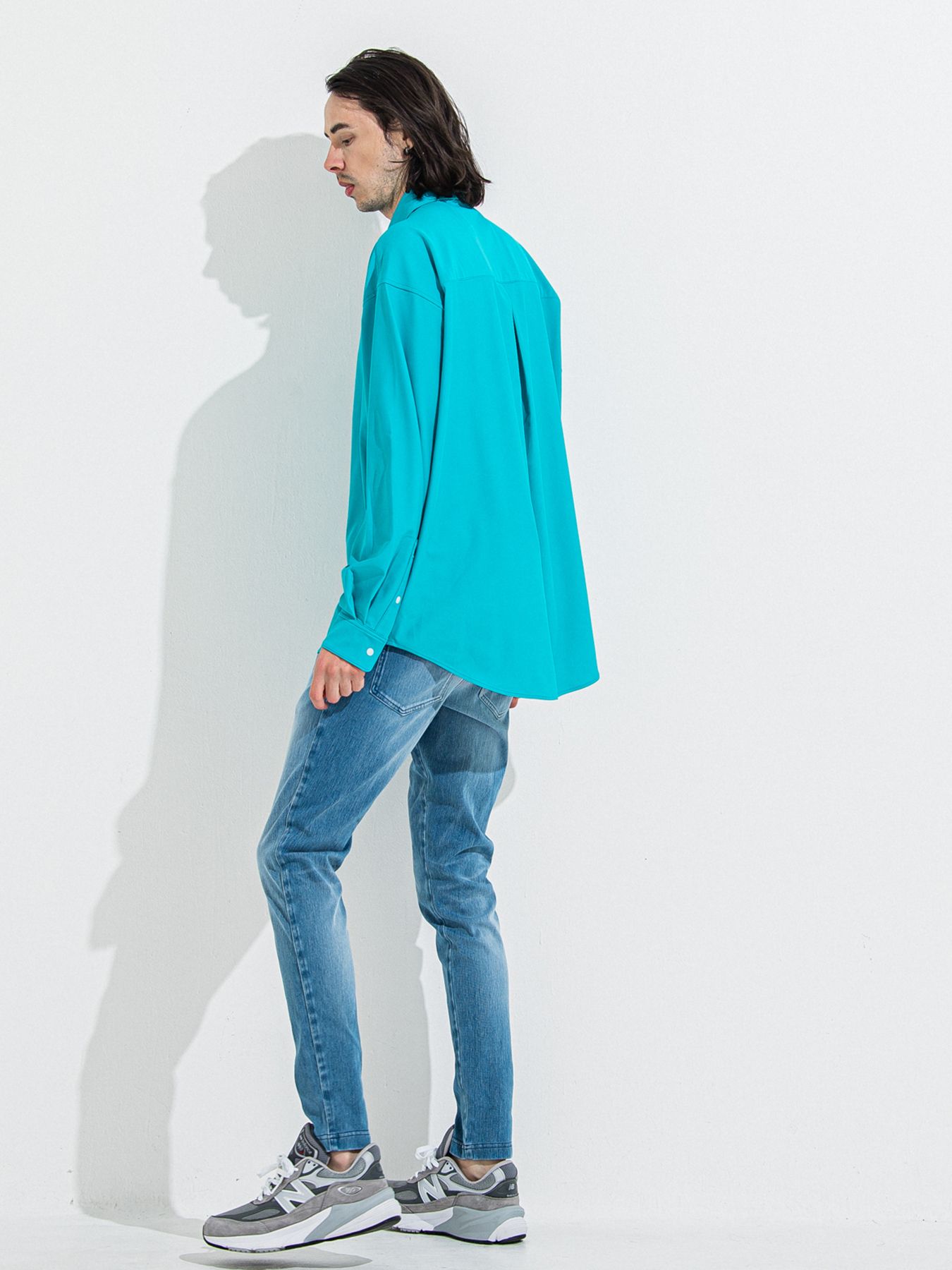 【予約品 】DENIM JERSEY CHRIS EASY TUCK PT / デニムジャージクリスイージータックパンツ / ライトインディゴ