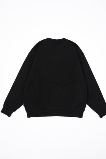 CHAIN DESIGN DOUBLE FACE SWEAT/ ブラック 【BOY LONDON】