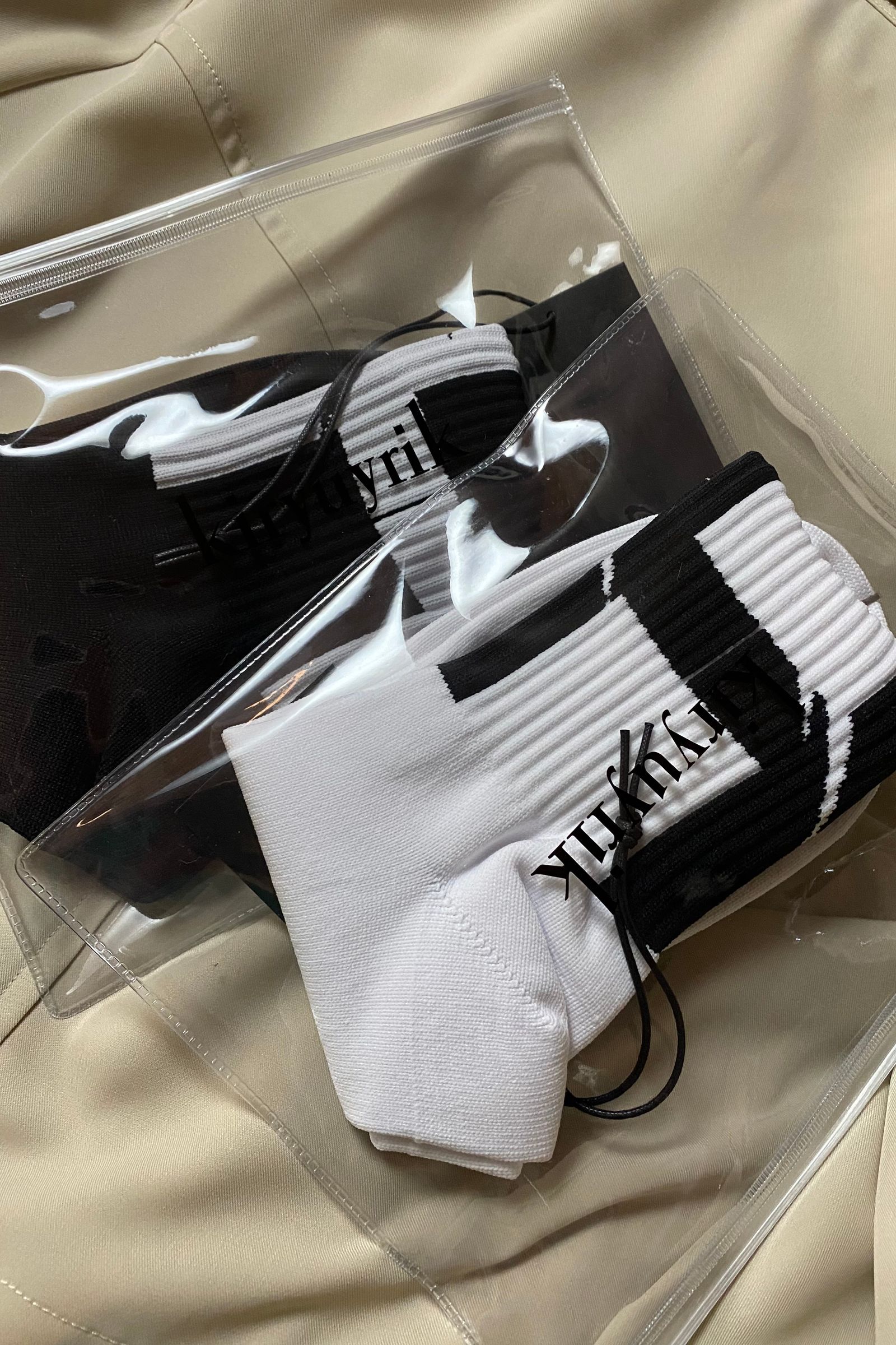 Socks ソックス / Black 【kiryuyrik】