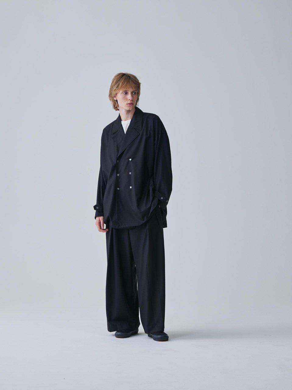 Iroquois - 《予約品.先着限り》 T/R TWILL BIG SHIRTS JK