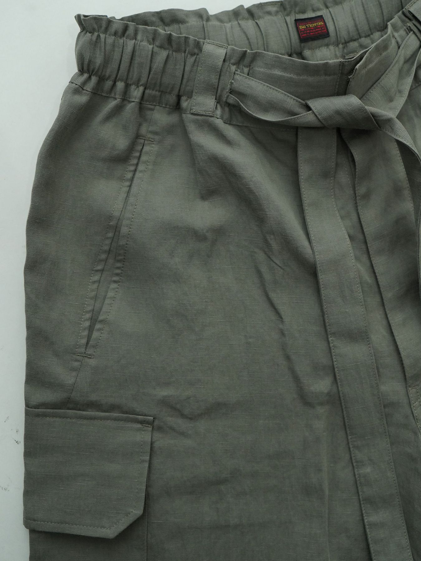 【予約品 10月26日(日) 締切】M47LINENCARGO / ミリタリーカーゴパンツ / moku.GRAY