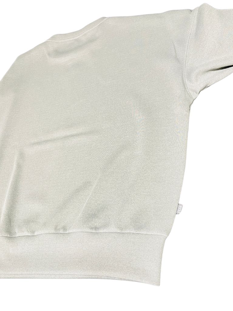 DOUBLE KNIT BIG SILHOUETTE P/O SREW / プルオーバー / グレー
