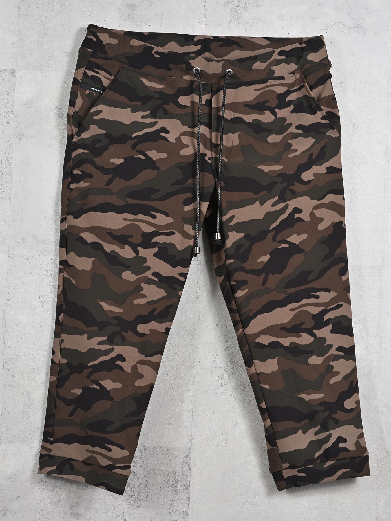 【予約品 11月16日(日) 締切】RE CROPPED PT / ナイロン イージークロップドパンツ / カモカーキ