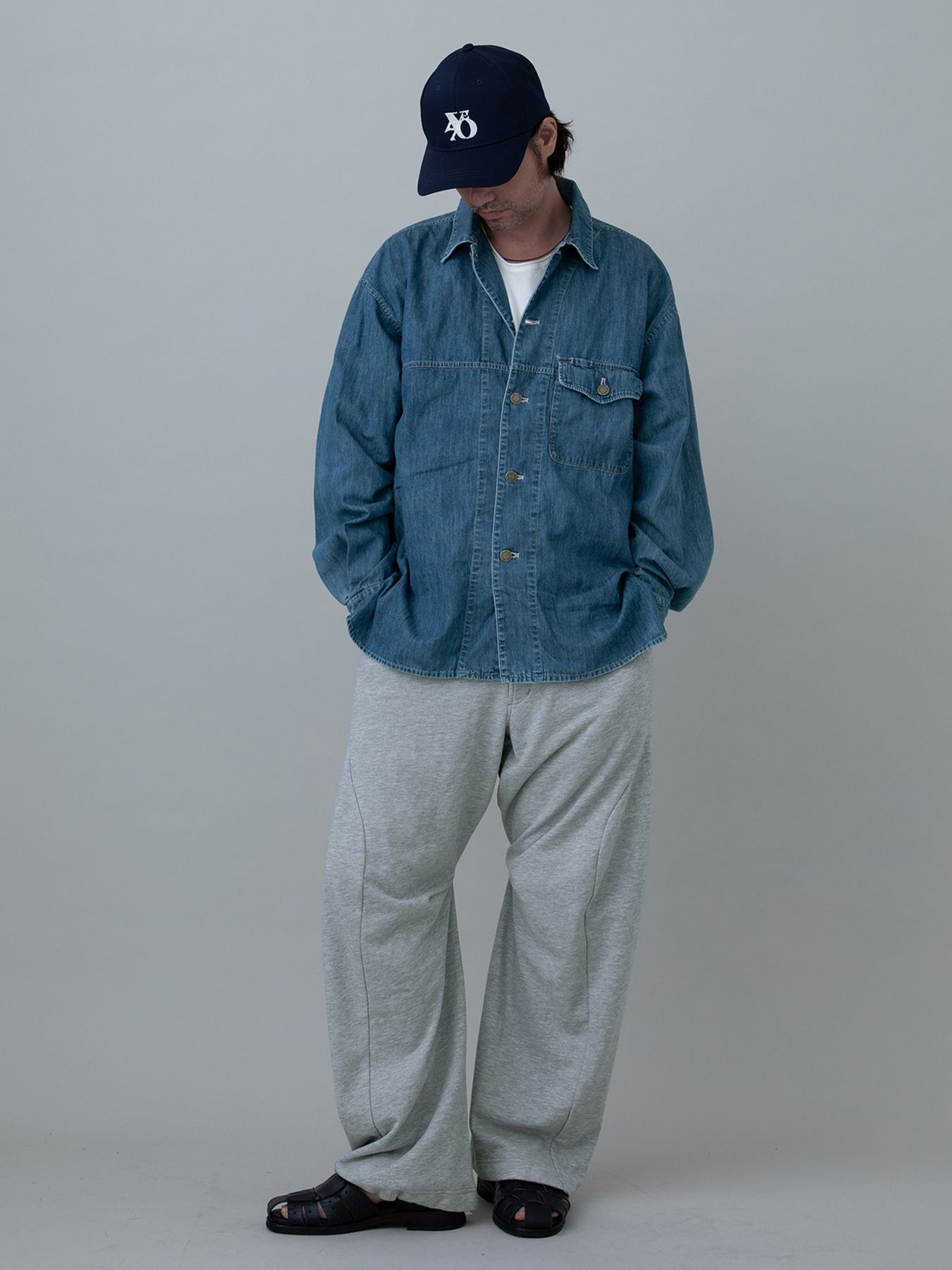 【予約品 10月26日(日) 締切】3DSWEATPANTS / 3Dスウェットパンツ / moku.L.GRAY