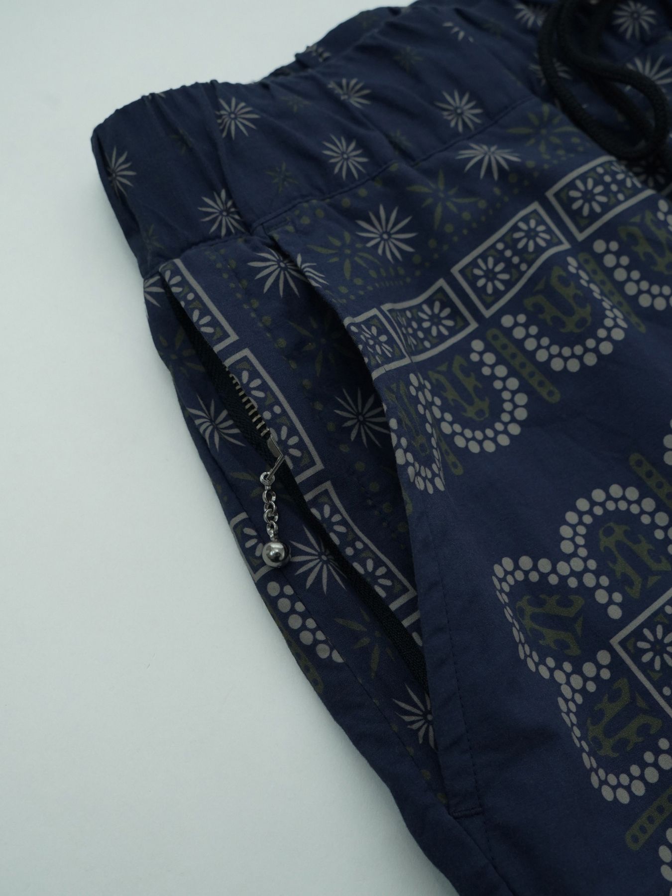 【予約品 2月1日(日) 締切】VINTAGEBANDANA SHORTS / ヴィンテージバンダナ柄 ショーツ / ネイビー