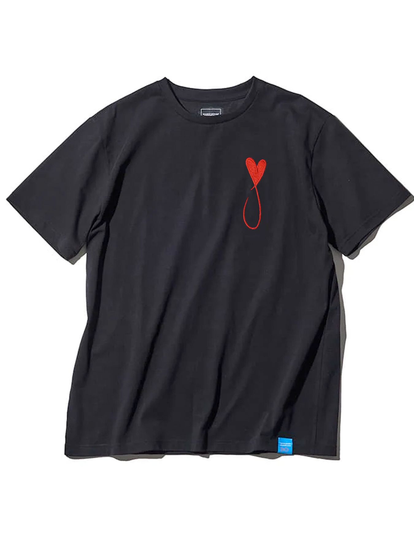 Tiphanie Big Logo T-Shirt / ブラック×レッド