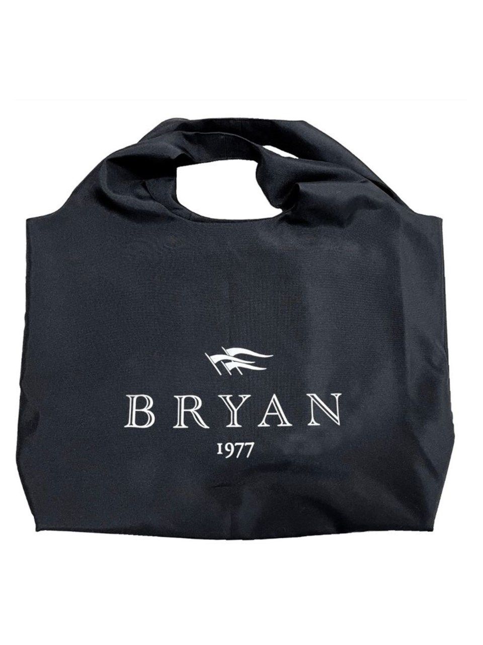 『予約品』限定45周年記念コラボファスナー開きPRESS BAG/プレスバック 白プリント【kiryuyrik×BRYAN】 6月上がり予定