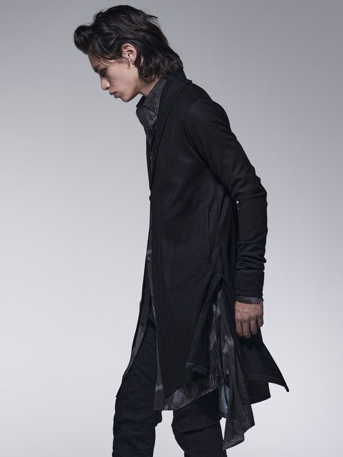 《予約品》 FlareCardigan / フレアカーディガン / ブラック 【kiryuyrik】 8月以降入荷予定