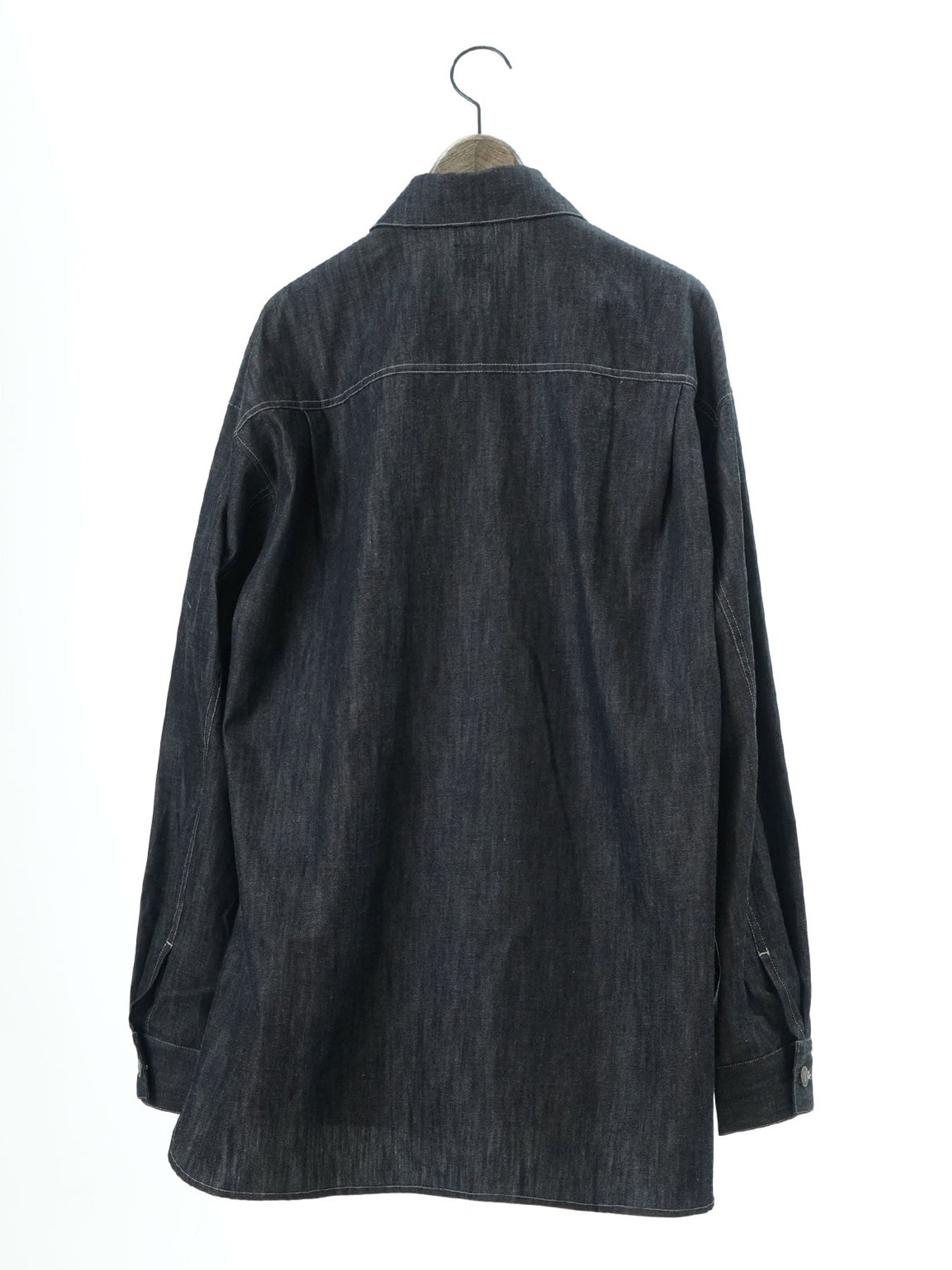 【予約品 10月26日(日) 締切】90sDENIMSHIRTS / デニムオーバーシャツ / INDIGO×L.GRAY