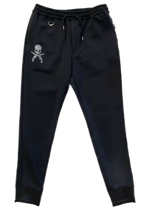 限定TRACK PANTSダンボールジャージ黒【roarguns×MASTERMIND WORLD】