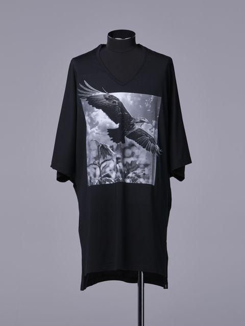 《予約品11月4日 》 V Neck Dolman T-Shirt / ドルマンTシャツ / ブラック