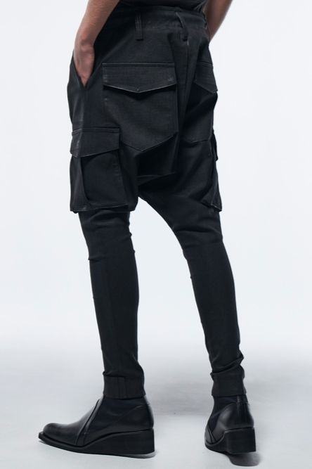 《予約品》 SarouelEasyCargoPants / ブラック 【kiryuyrik】 2023年4月以降入荷予定