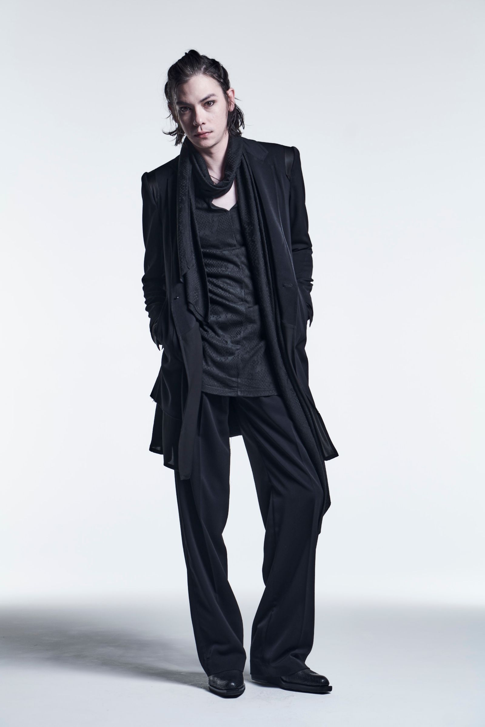 《予約品》 StoalCardigane PythonJQD-Jersey / Black 【kiryuyrik】 7月入荷予定