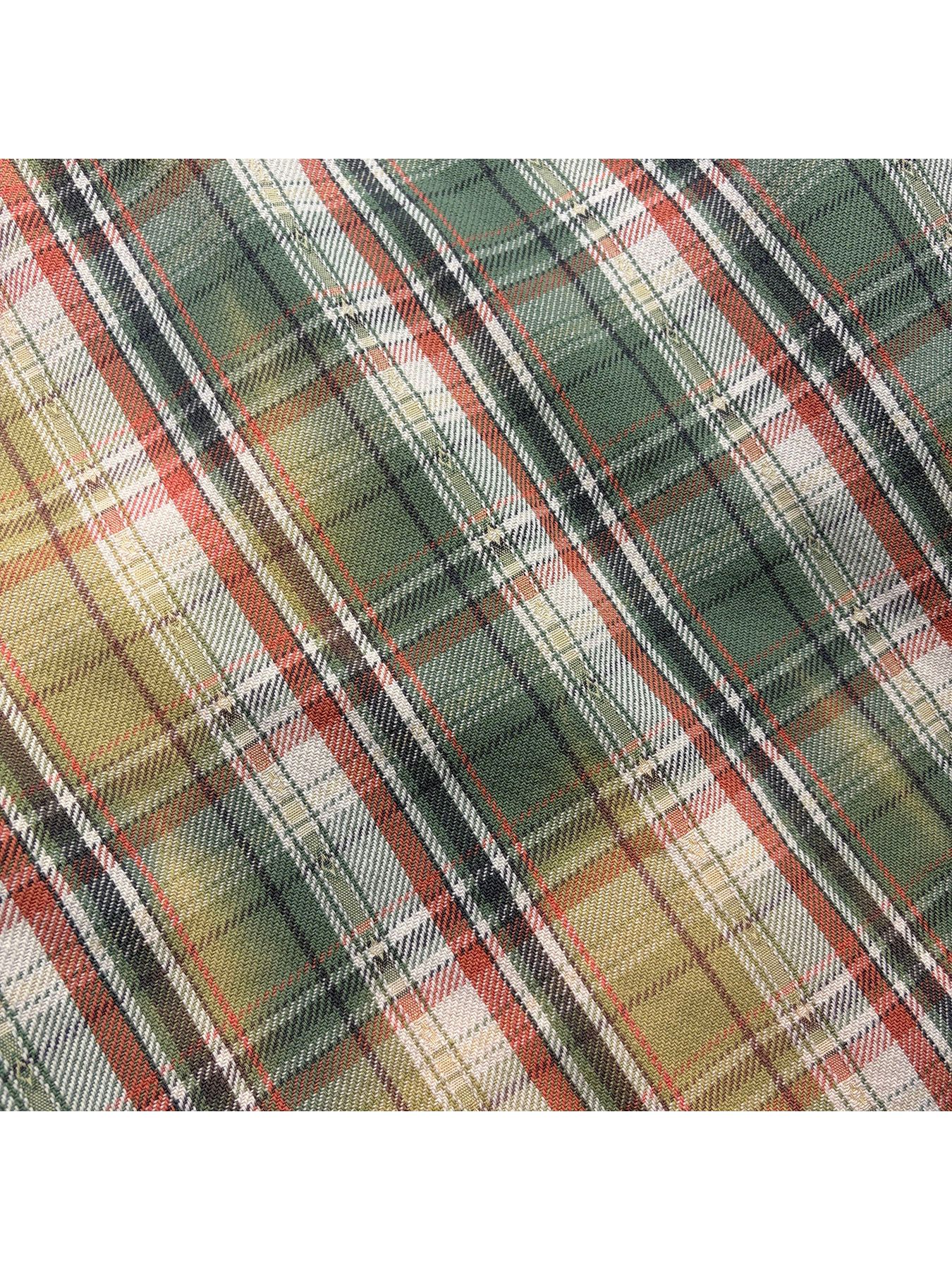 【予約品 3月9日(月) 18:00 締切】STUDS CHECK SH / スタッズ チェックシャツ / グリーン