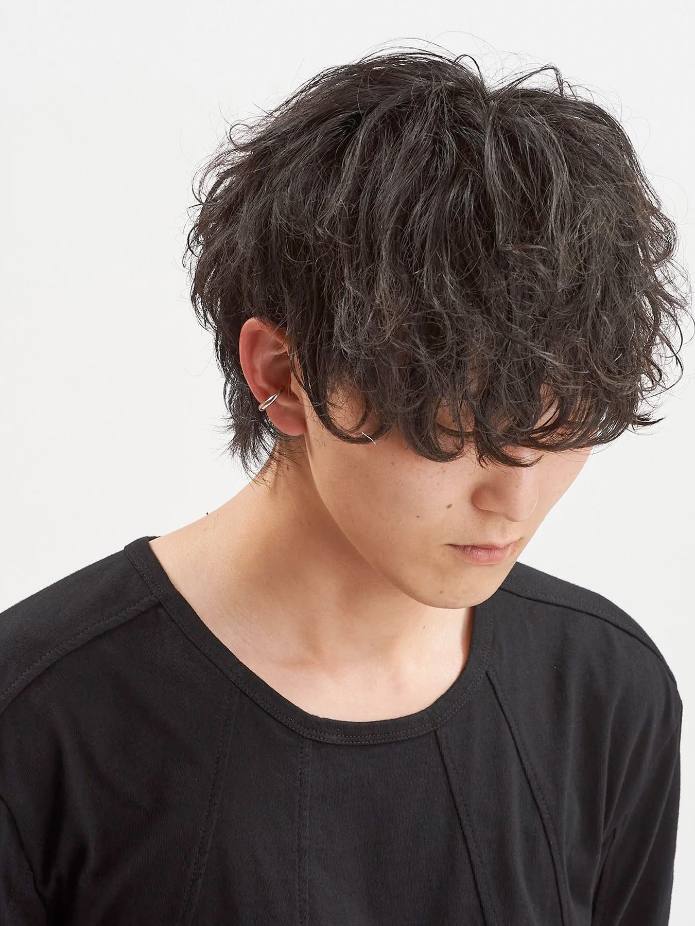 ディストーションイヤーカフ / シルバー【NO ID.】