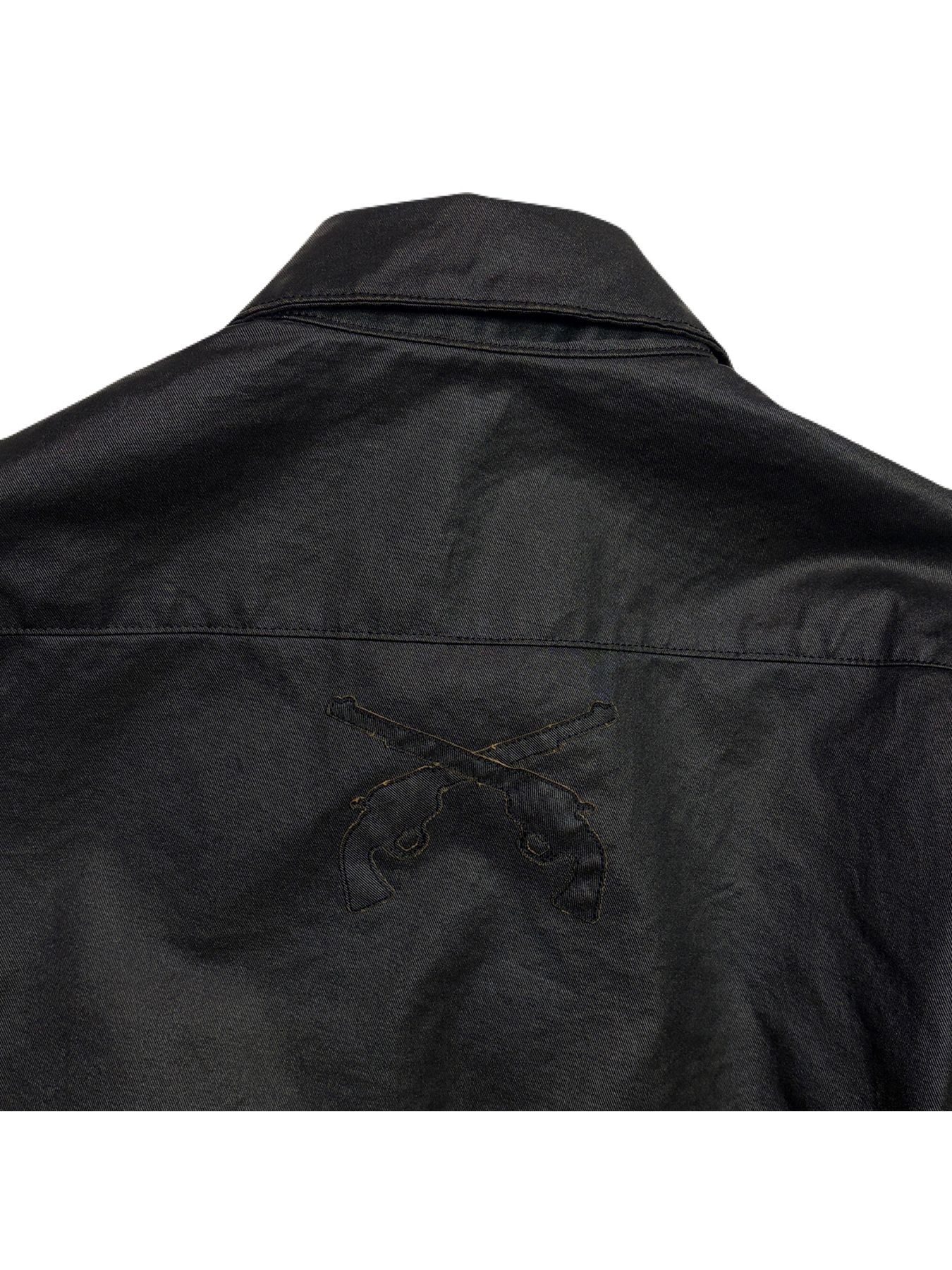 【予約品 3月9日(月) 18:00 締切】O.WASH COATING JKT / ワンウォッシュ コーティング チノクロス ジップブルゾン / ブラック