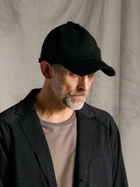 【予約品】jersey B.B.cap / ミディアムジャージ ベースボールキャップ / ディープブラック