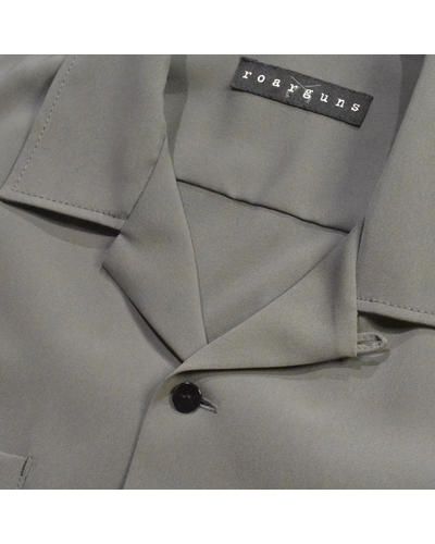 SORIBIA TWILL SH / シャツ / グレー 【roarguns】
