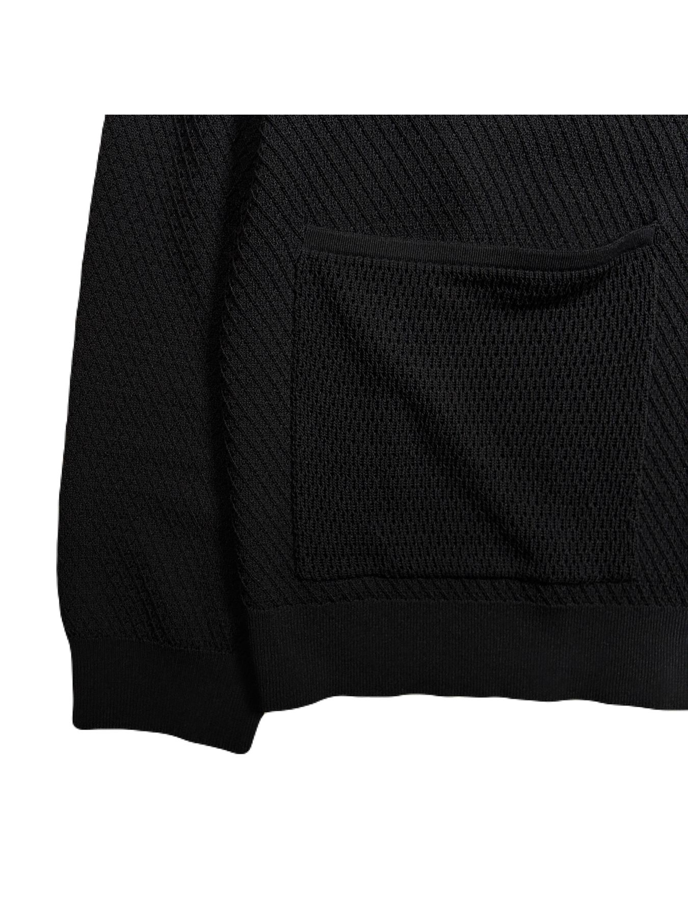 【予約品 8月10日(日) 締切 】KNIT CARDIGAN / ニットカーディガン / ブラック