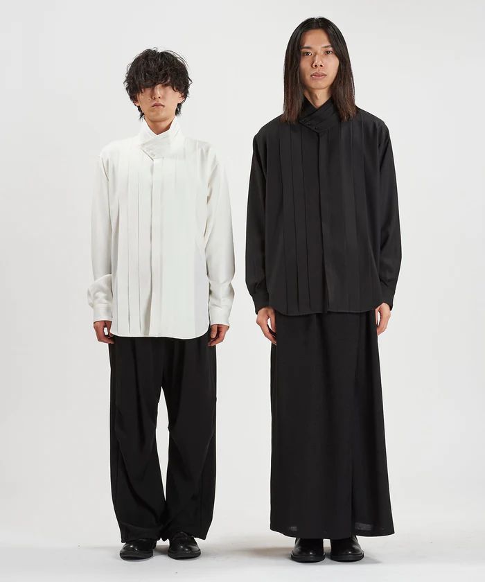 2WAYフライフロントタックシャツ WHITE