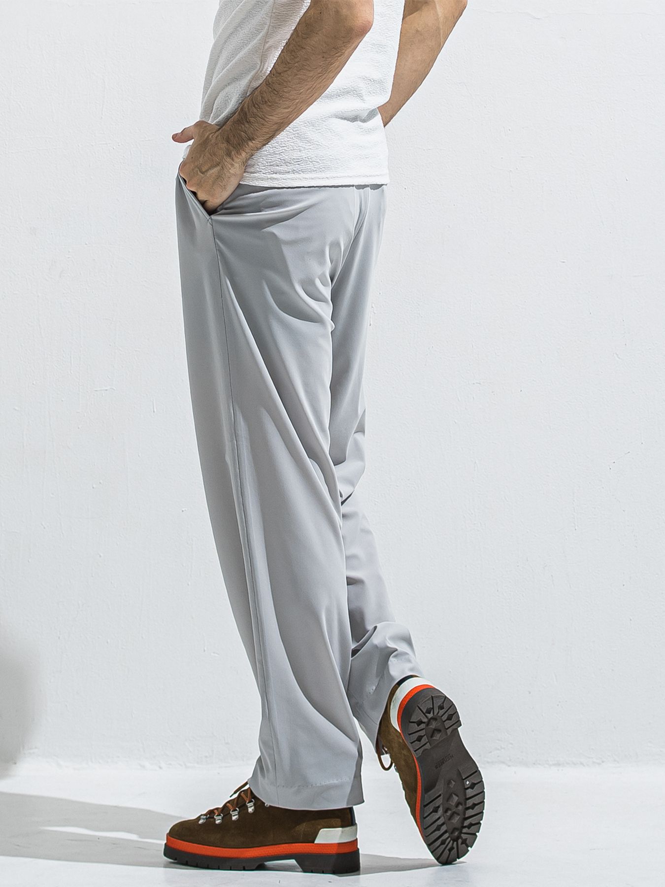 【予約品 2月15日(日) 18:00 締切】BEN PANTS / ワイドルーズパンツ / グレー