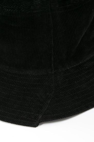 CORDUROY 2WAY BUCKET HAT/ ブラック 【BOY LONDON】
