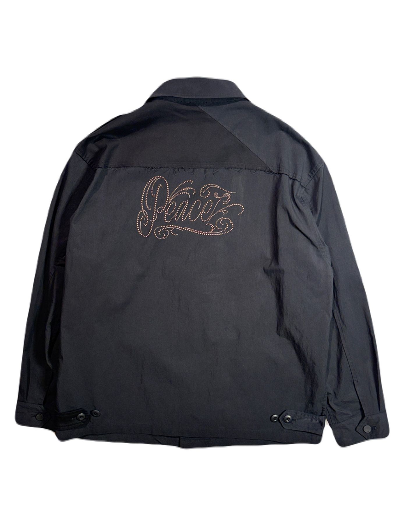【予約品 8月23日(日) 締切】N/C GABA JKT/Peace / メタル / ブラック