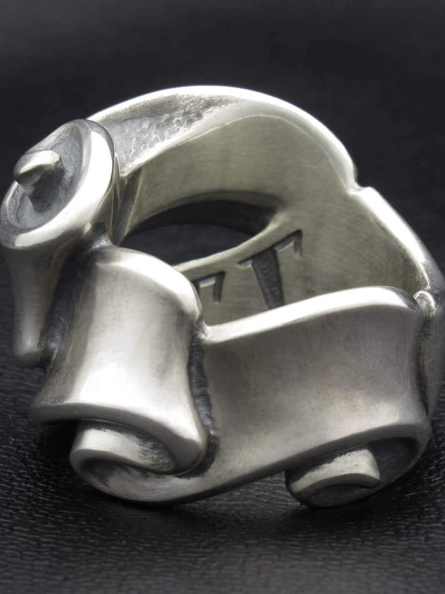 Flap Ribbon Ring L / LOVE / リング