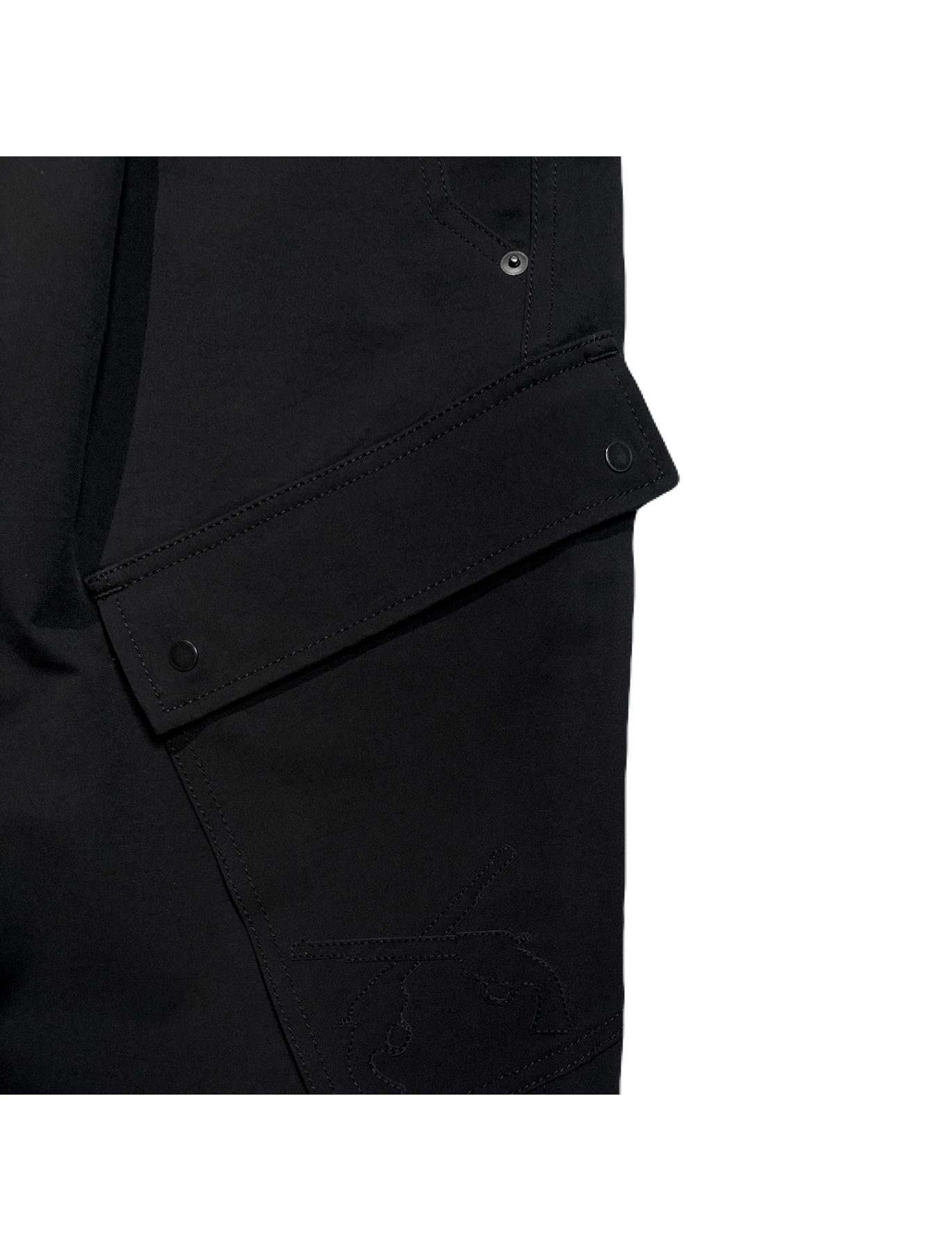 【予約品 3月9日(月) 18:00 締切】4WAY STRETCH PANTS / ストレッチ カーゴパンツ / ブラック