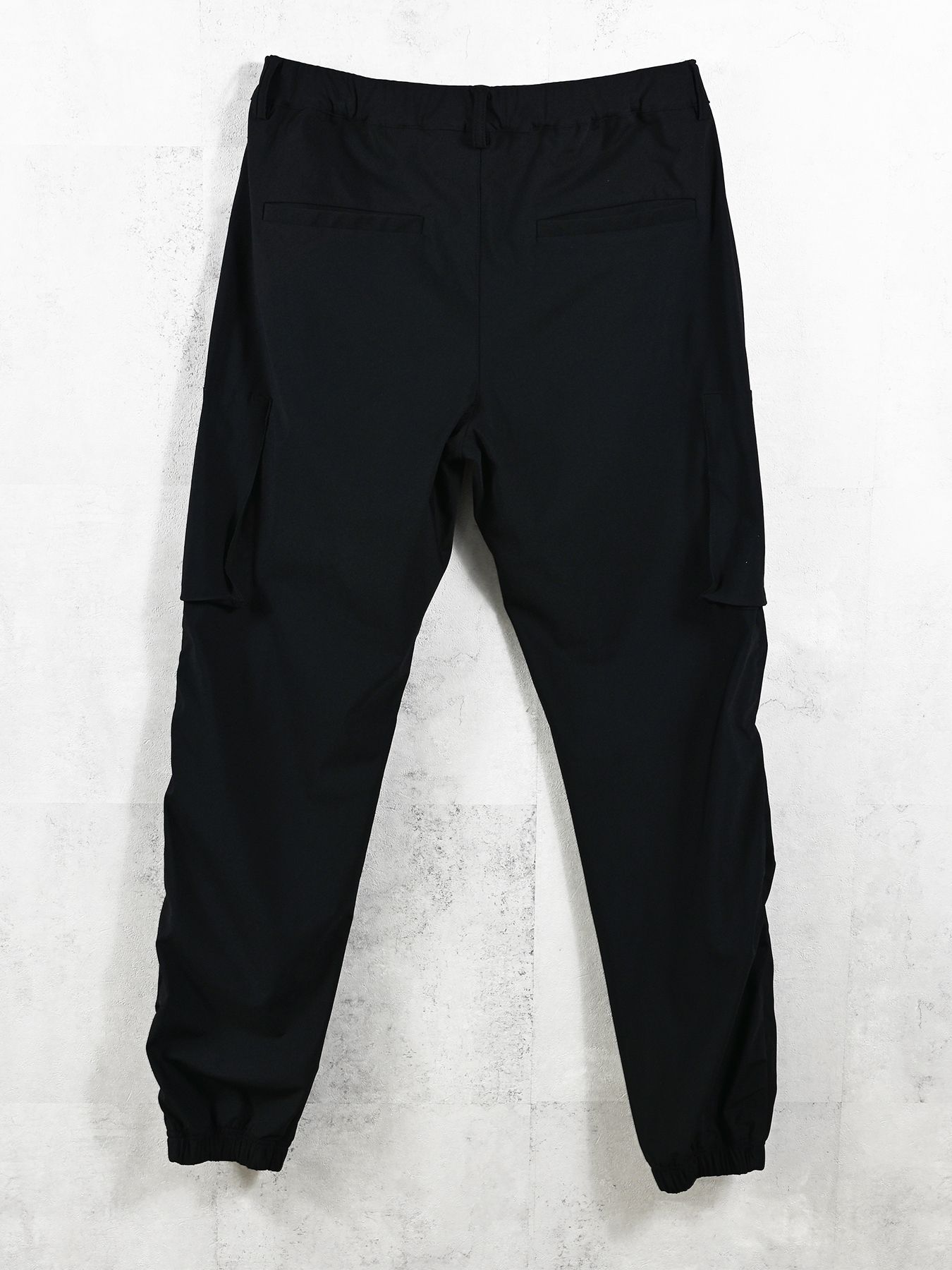【予約品 2月15日(日) 18:00 締切】DAVID NYLON CARGO PANTS/ ミリタリーナイロンカーゴパンツ / ブラック