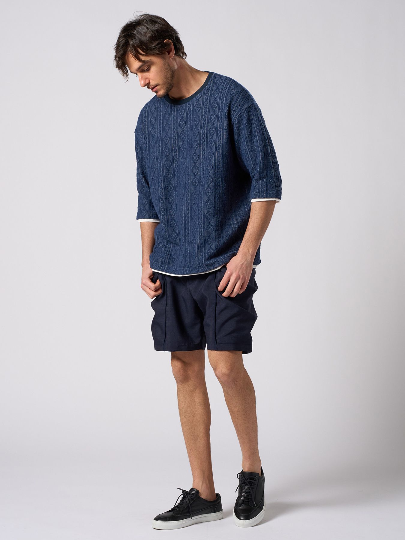 【予約品 1月25日(日) 締切】teck shorts / テックショーツ / ネイビー