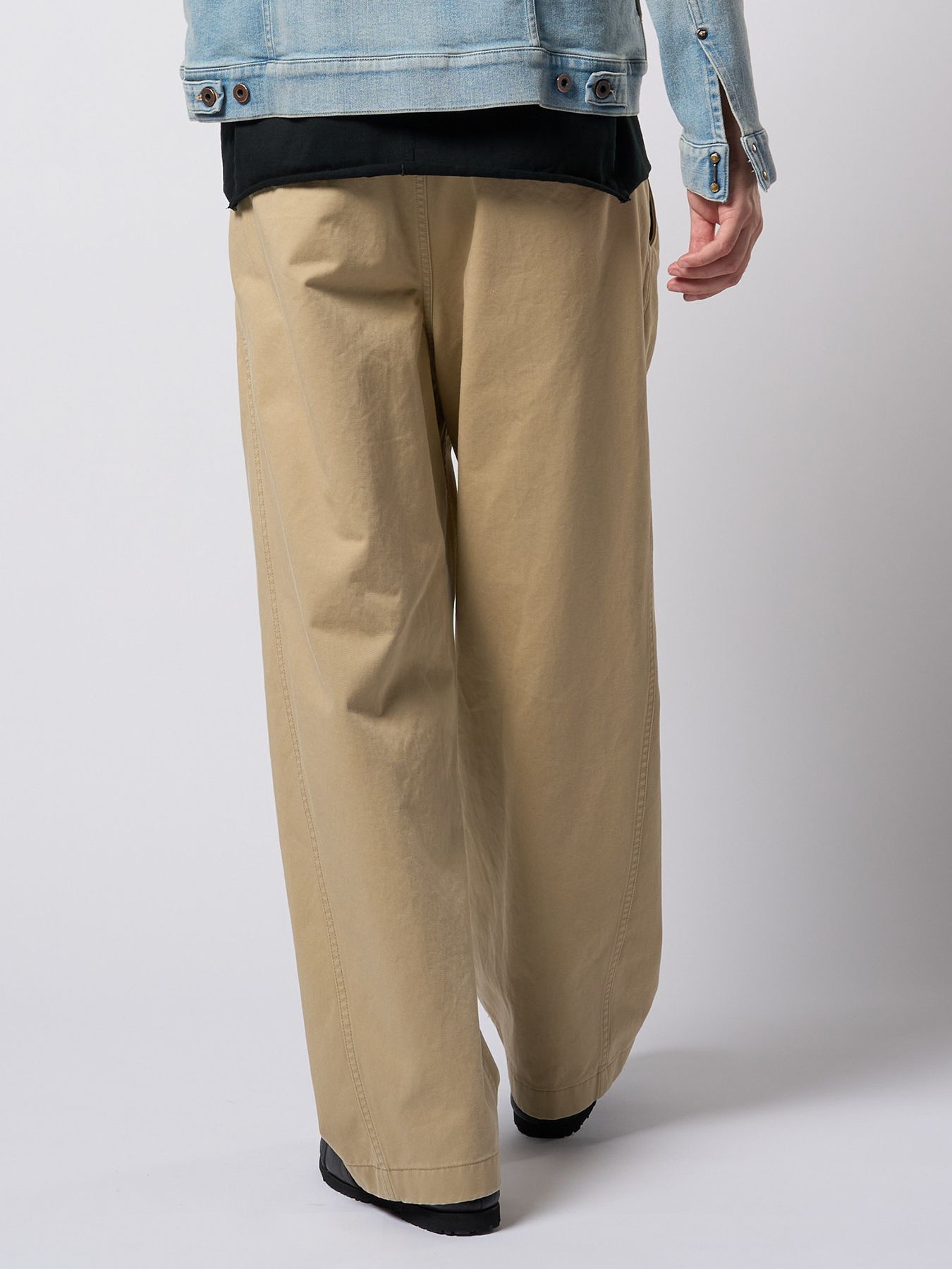 【予約品 9月23日(火) 締切】vintage chino trousers / ヴィンテージチノトラウザーズ / ベージュ
