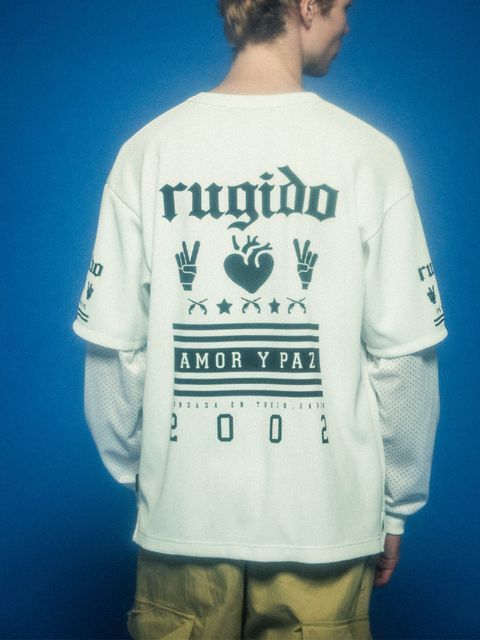【予約品 8月23日(日) 締切】WAFFLE/MESH "RUGIDO" / ホワイト