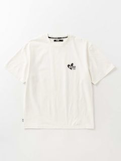HEART MIX LOGO TEE / ハートミックス ロゴTシャツ / ホワイト×ブラック【SY32 by SWEET YEARS】