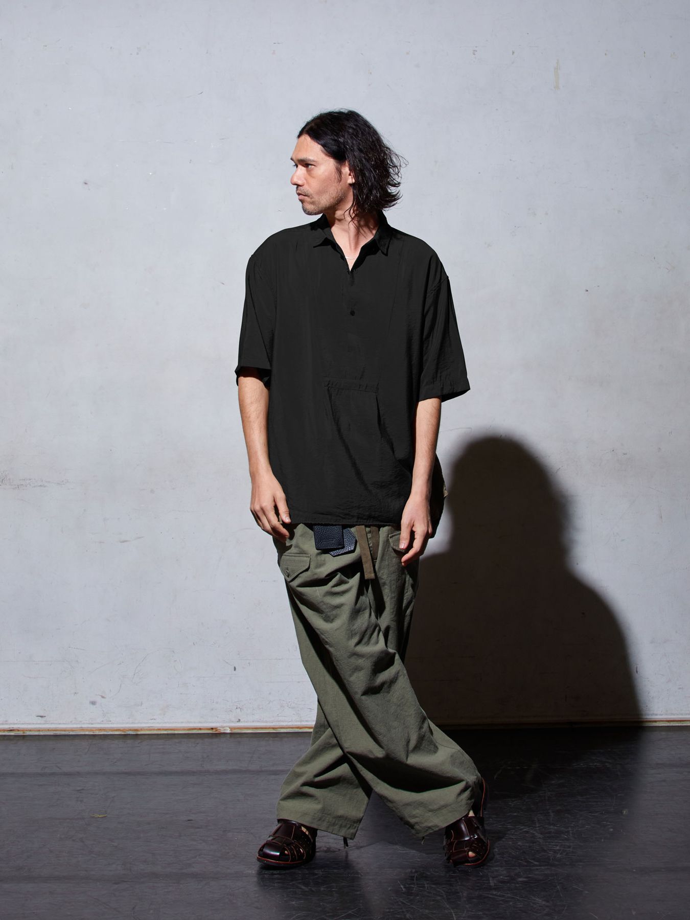 《予約品》 FRENCH DRESS-SHIRTS / シャツ / ブラック