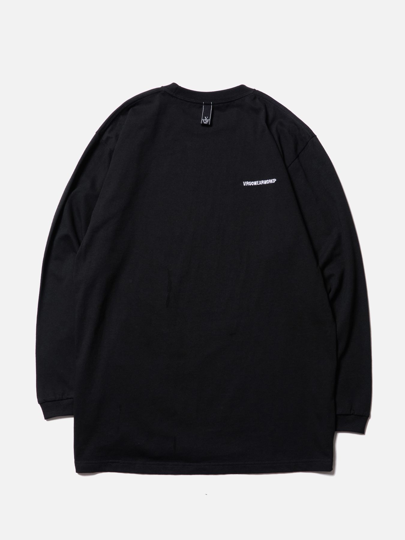 AFTER IMAGE LST / プリント ロングスリーブTシャツ / BLACK