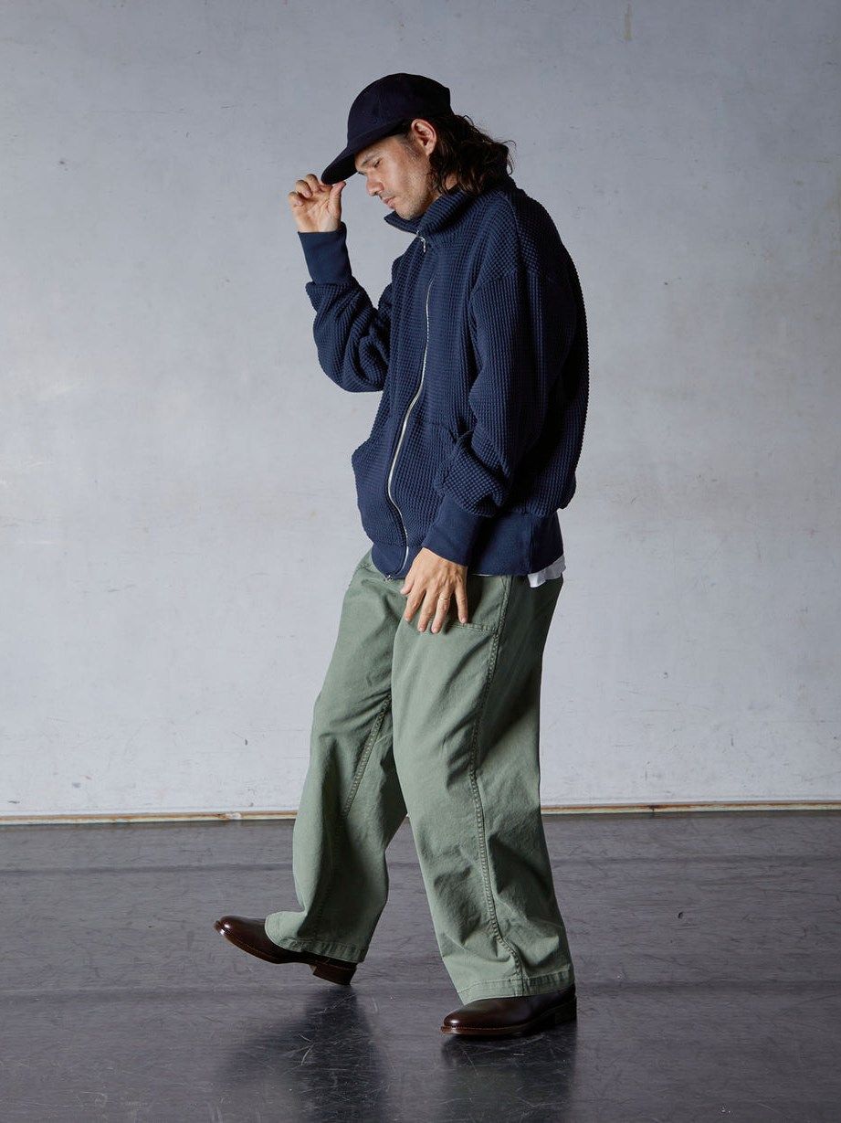 EGO TRIPPING - 《予約品》 VASTWAFFLE SPORTSJACKET / ZIP