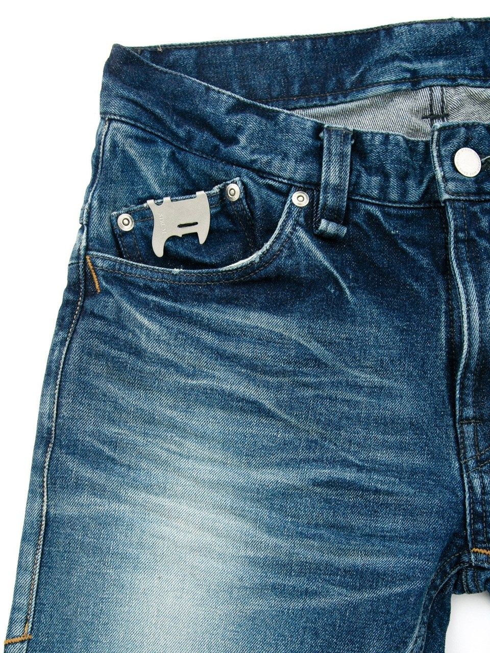 12.5oz Organic Cotton Stretch Denim Tight Straight Jeans / 12.5oz オーガニックコットン ストレッチデニム タイトストレート  / TIGHT JOE  / インディゴUSED
