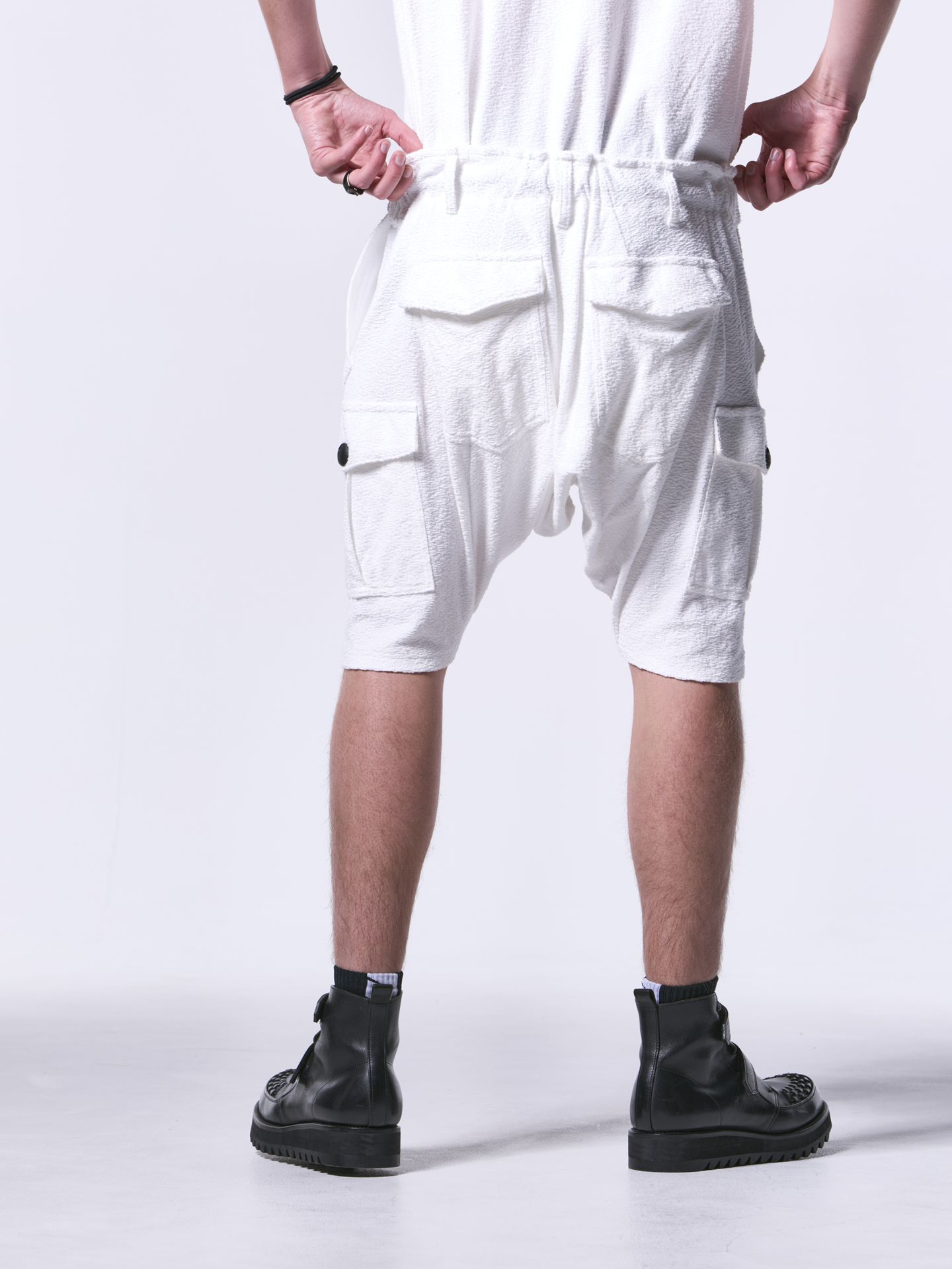 《予約品》 SaruelShorts / サルエルショートパンツ / ホワイト