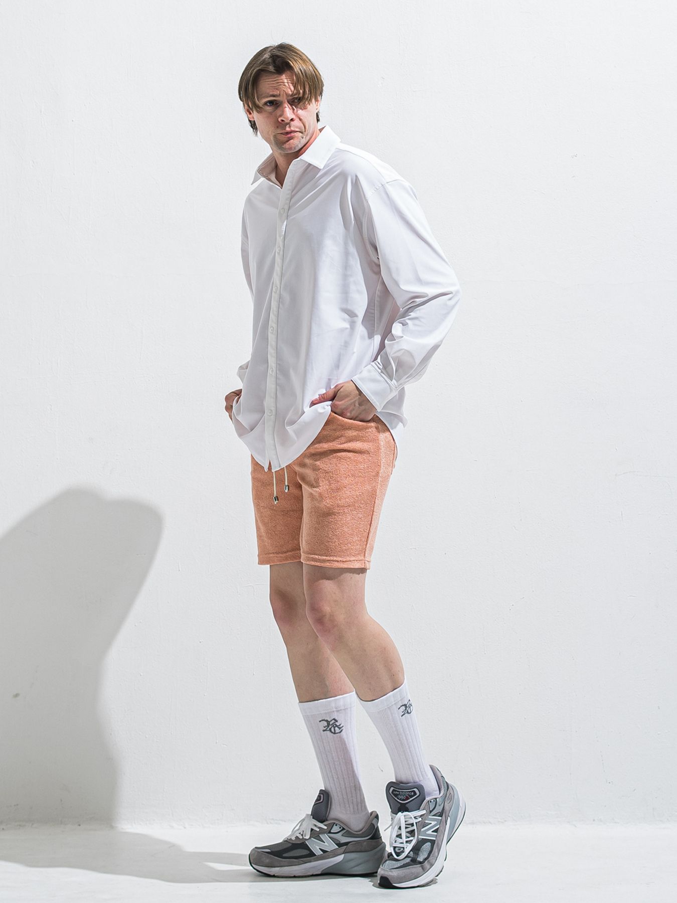 【予約品 2月15日(日) 18:00 締切】VINTAGE PILE SHORTS / パイルショートパンツ / ピンク