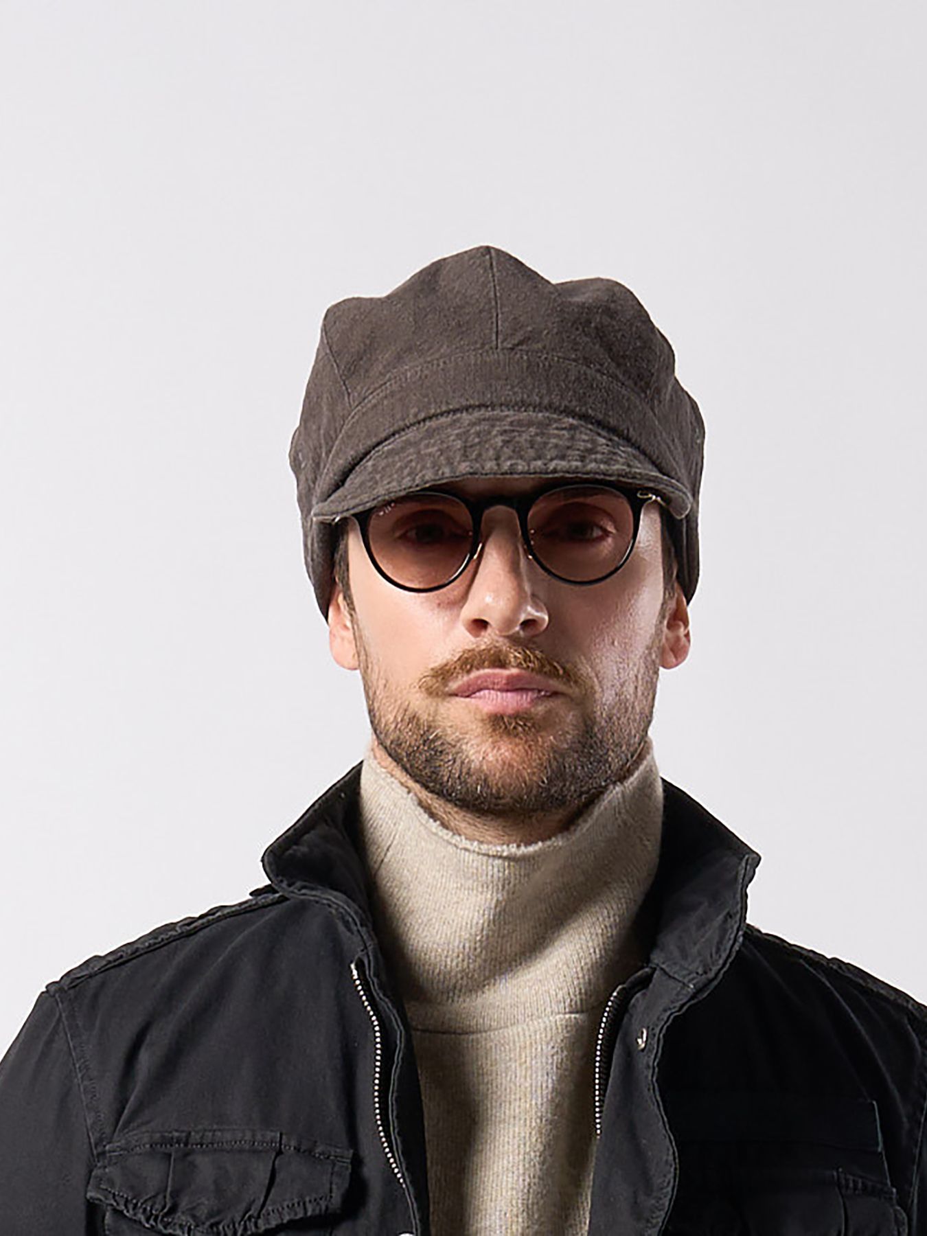 【予約品 3月27日(木) 締切】vintage work cap / ヴィンテージ ワークキャップ / チャコール