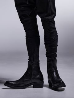 【予約品 】Middle Boots / ミドルブーツ / ブラック