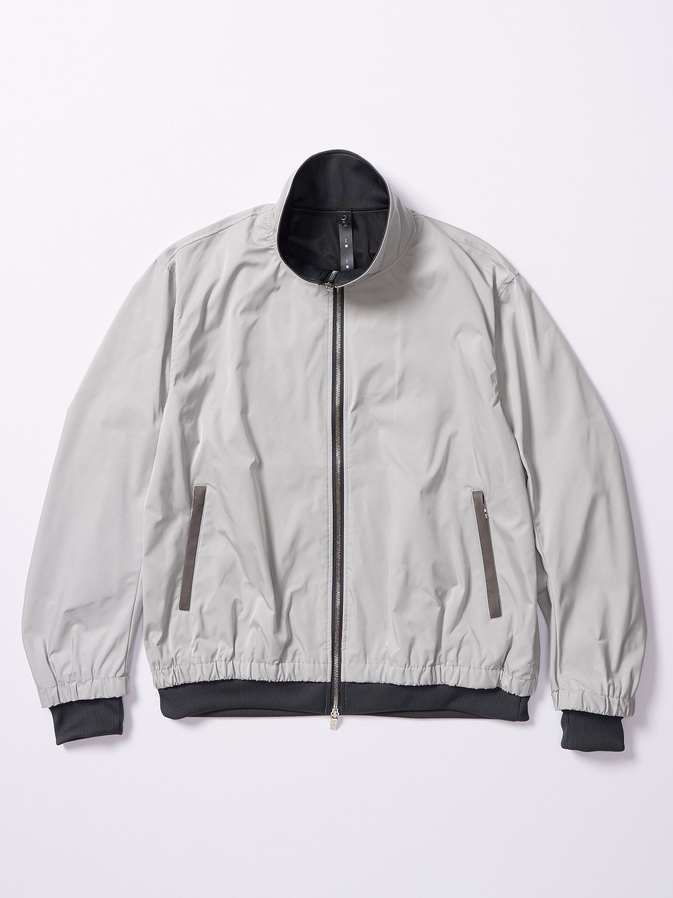 【予約品 4月19日(日) 18時締切】puckering track jacket / パッカリング トラックジャケット / ライトグレー