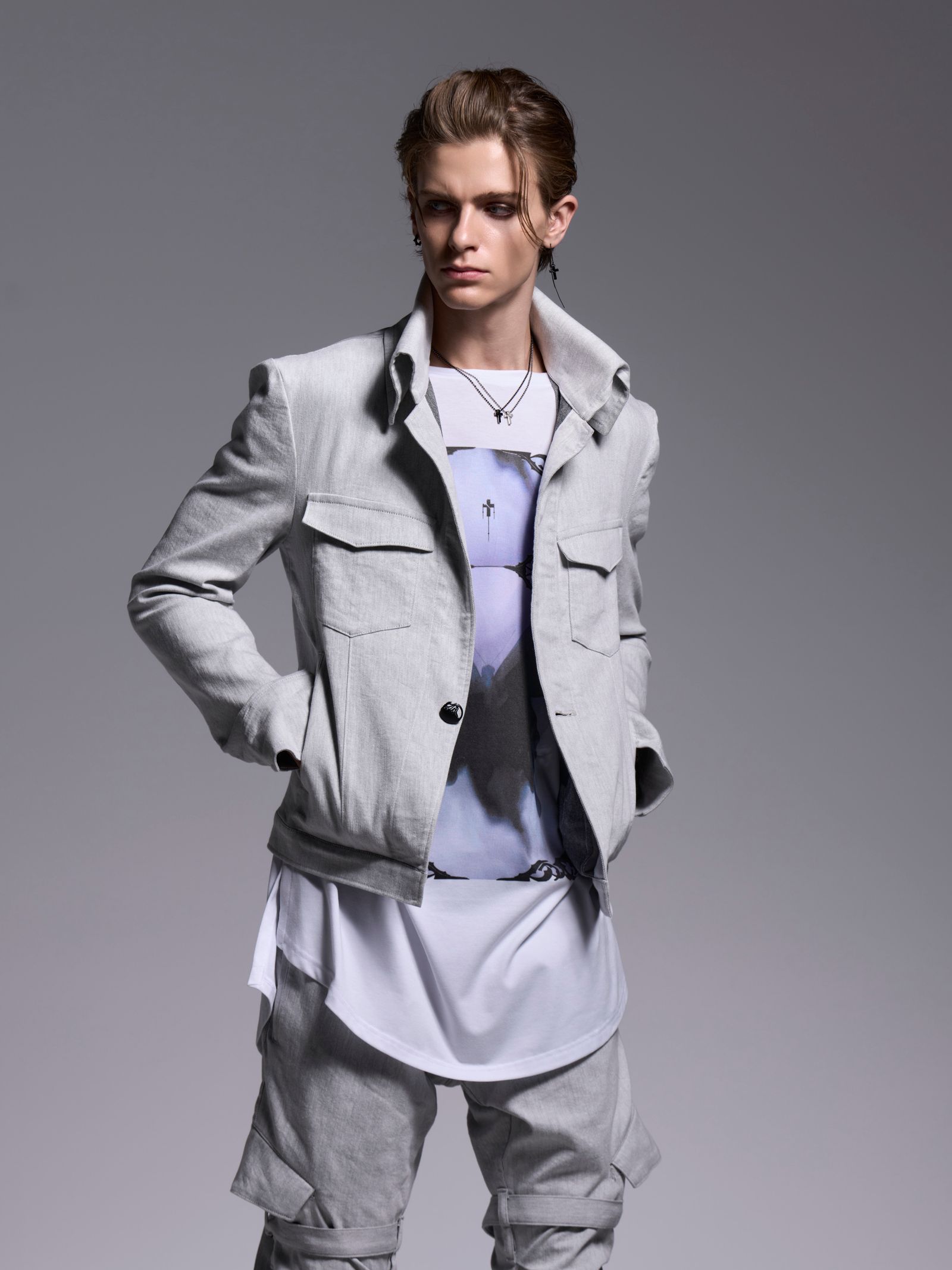 【予約品 1月4日(日) 締切】Napoleon Blouson / ナポレオンブルゾン / グレー