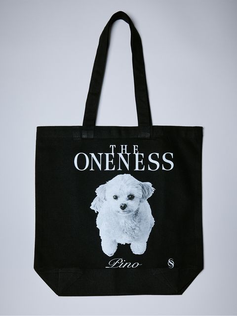 【予約品 10月26日(月) 締切】《犬猫保護活動チャリティー企画》Organic Cotton Tote Bag / オーガニックコットン トートバッグ / ブラック